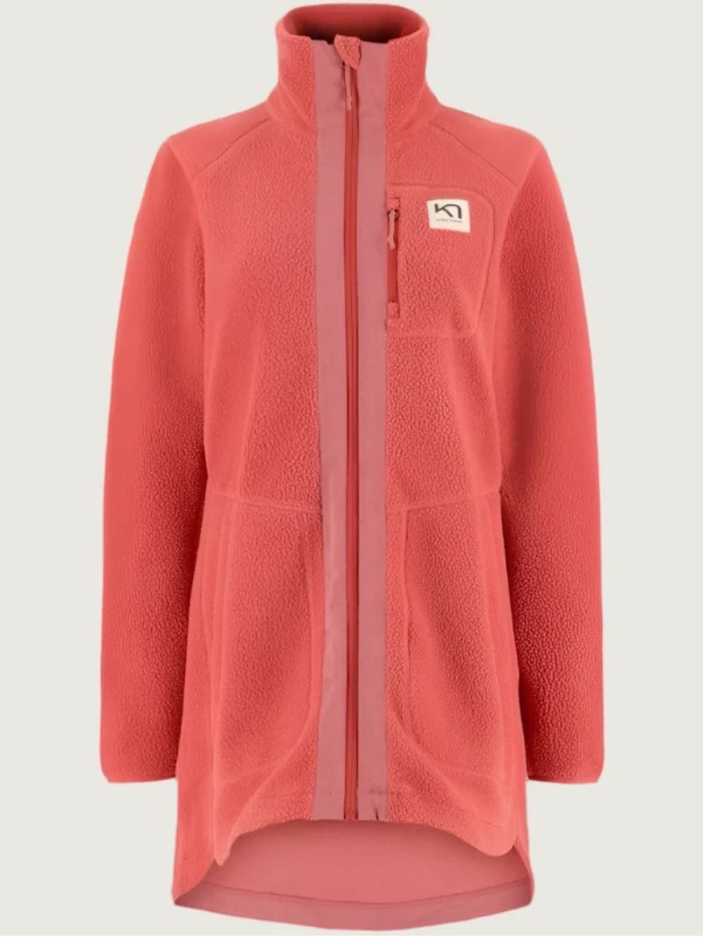 Kari Traa Sanne Pile Jacket In Cedar